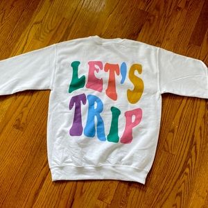 Sturniolo Triplets Aesthetic Crewneck with Words on the back